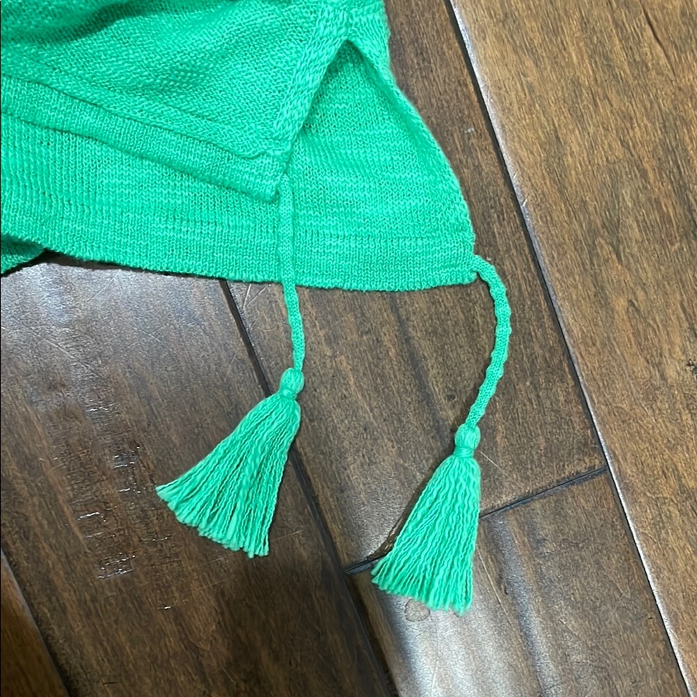 Lilly Pulitzer Green Crew Neck Sweater Relaxed Fit - Picture 5 of 8